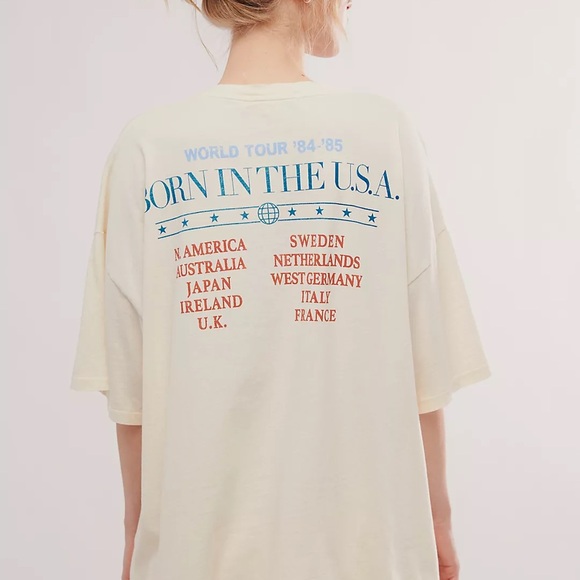 Daydreamer Bruce Springsteen Born in the USA Graphic Tee OS - Picture 7 of 9